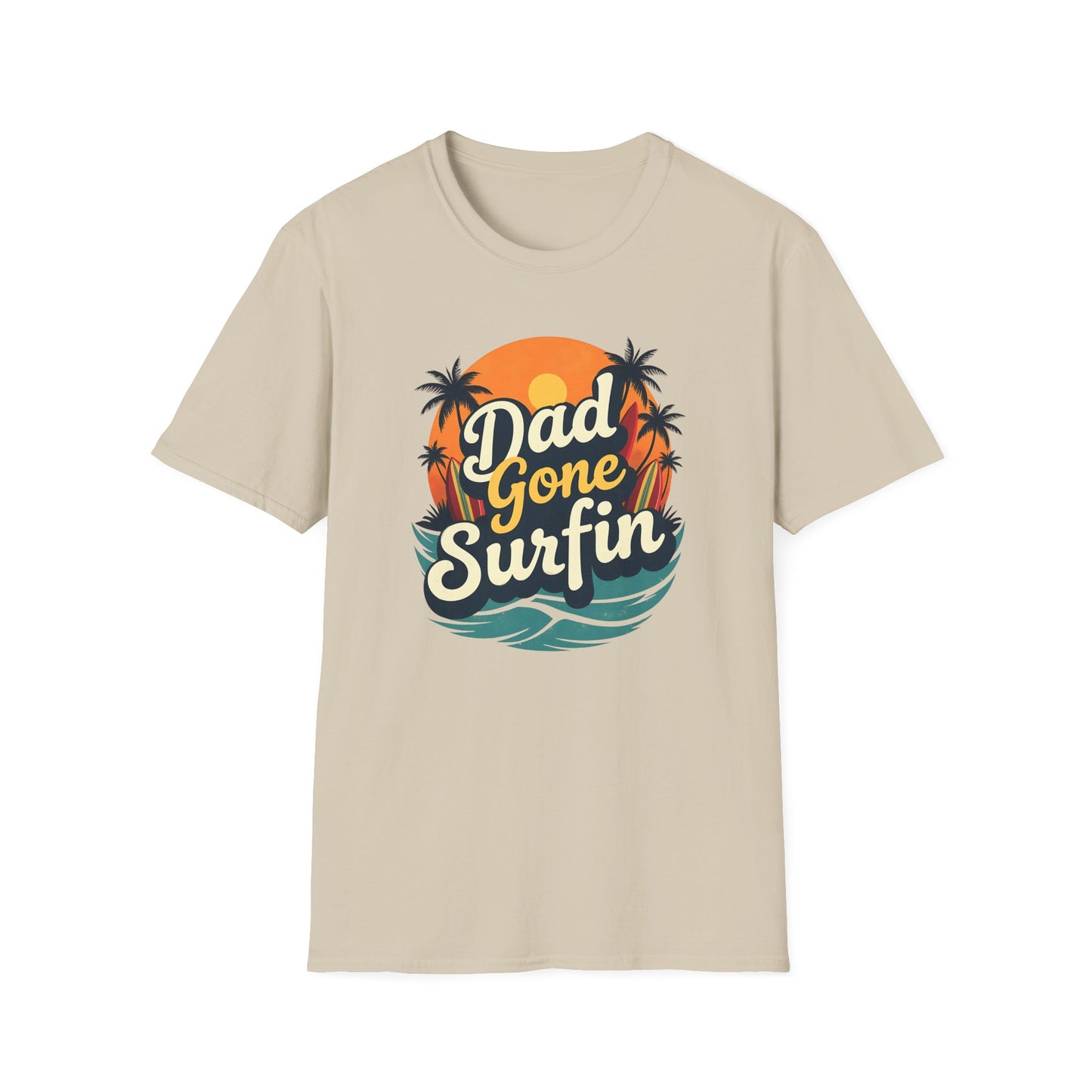 Dad Surfing - T-Shirt
