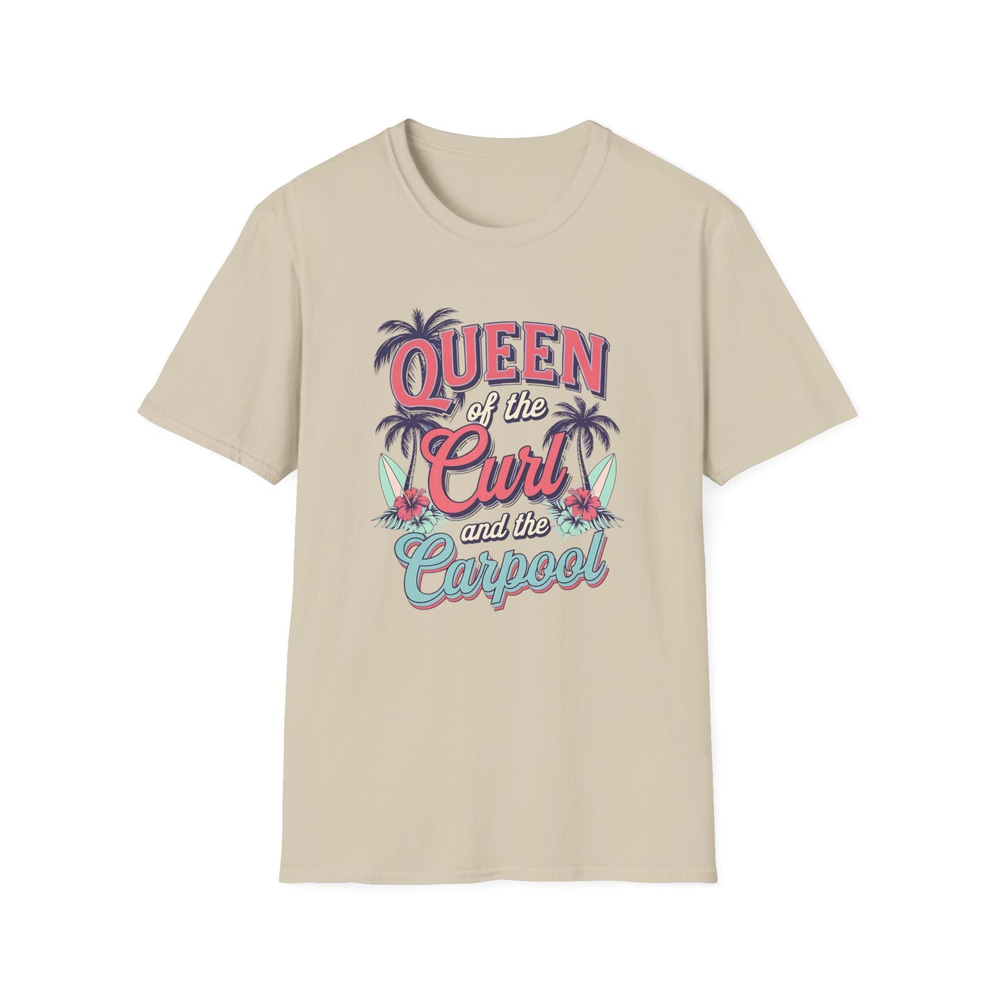 Queen of the Curl - T Shirt