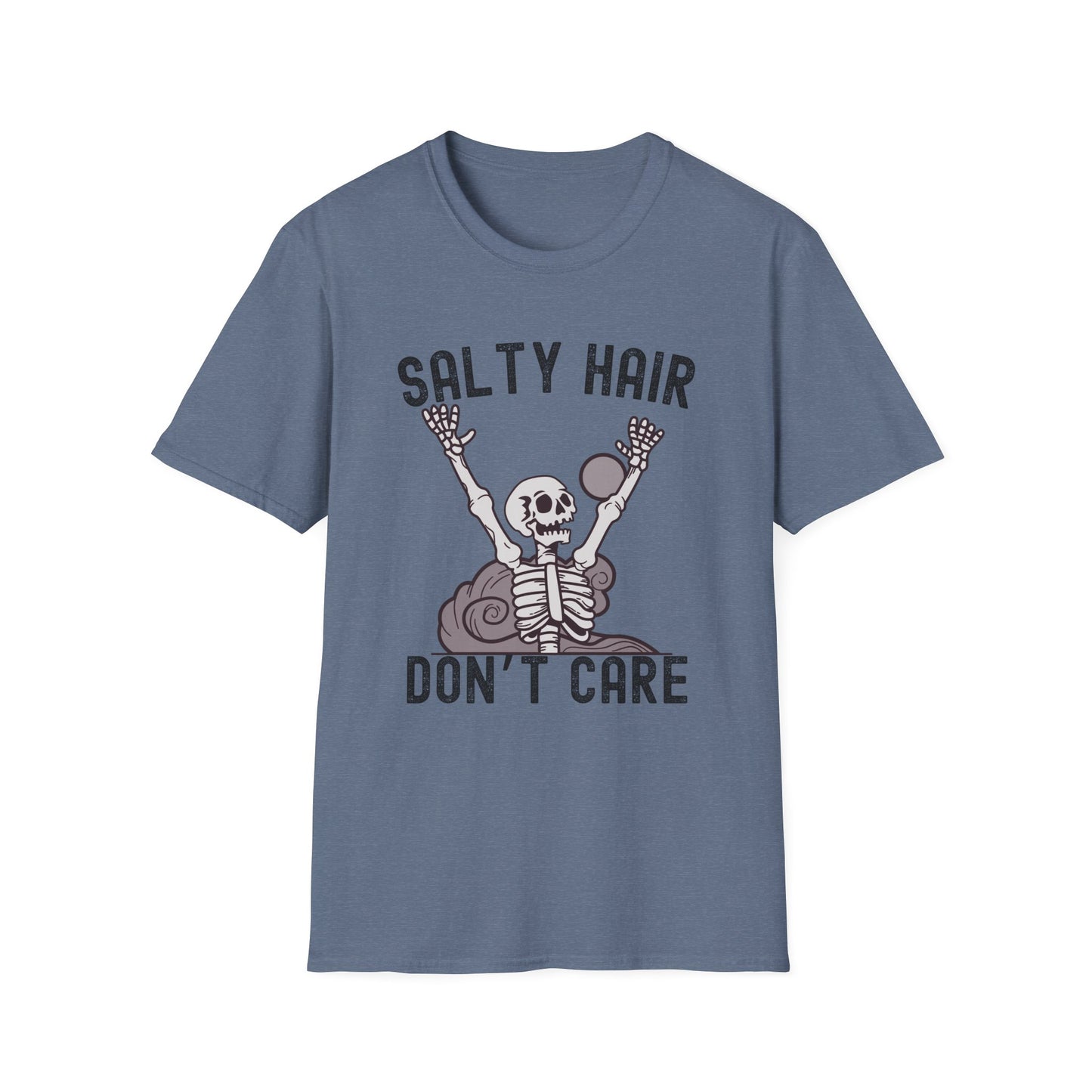 Salty Hair, don't care - T-Shirt