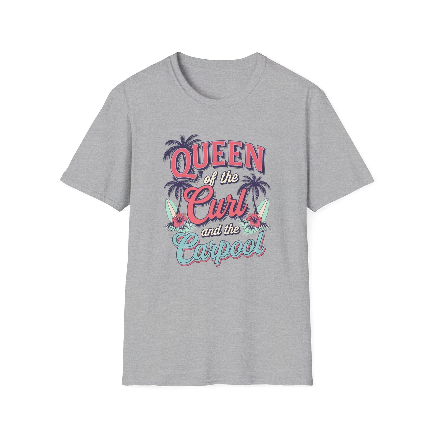 Queen of the Curl - T Shirt