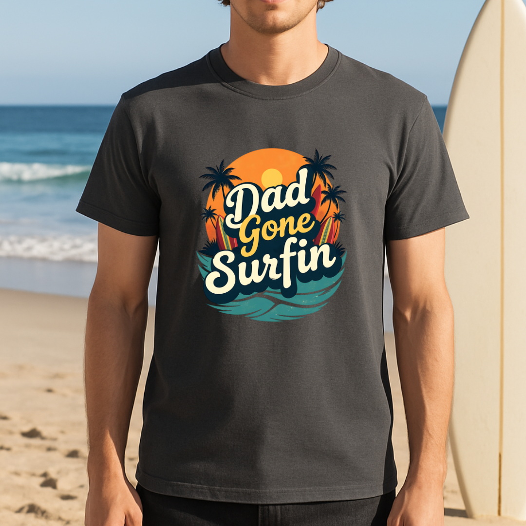 Dad Surfing - T-Shirt