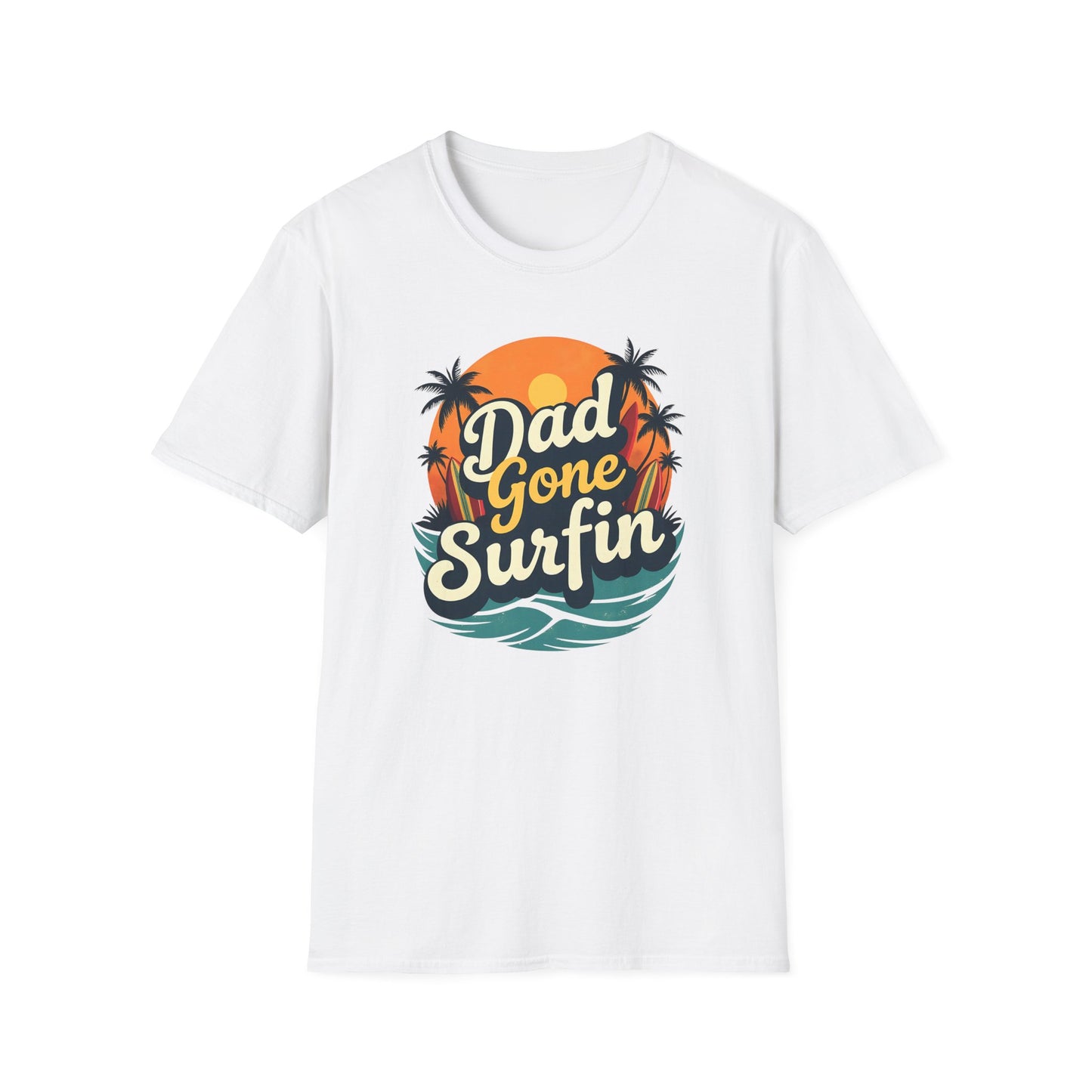 Dad Surfing - T-Shirt