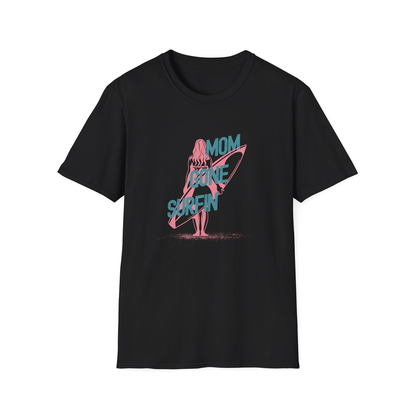 Mom Surfing - T Shirt