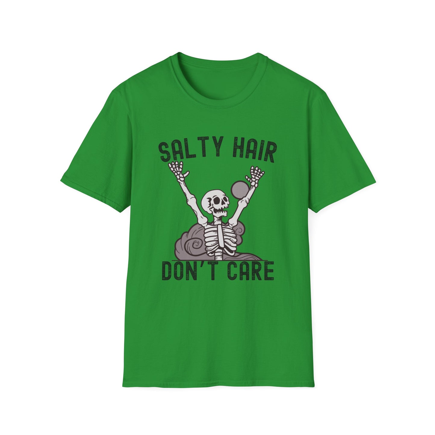 Salty Hair, don't care - T-Shirt