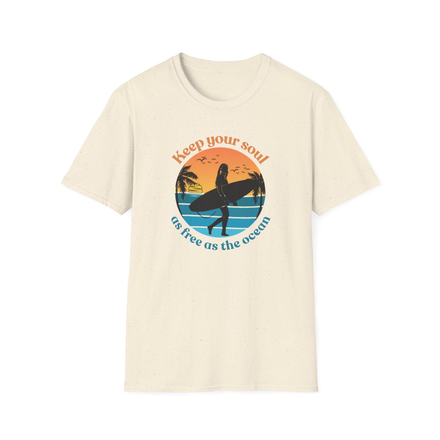 Free as the Ocean - T-Shirt