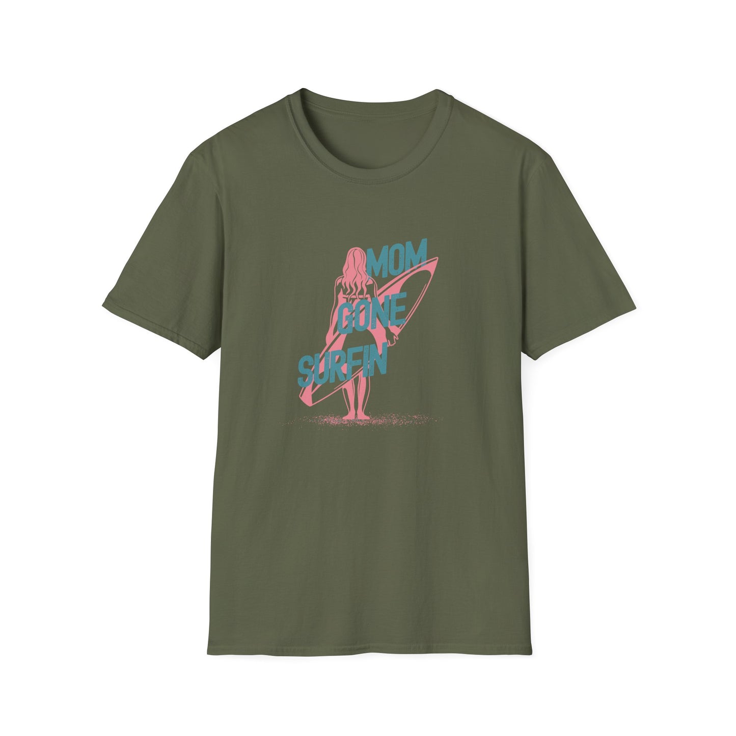 Mom Surfing - T Shirt
