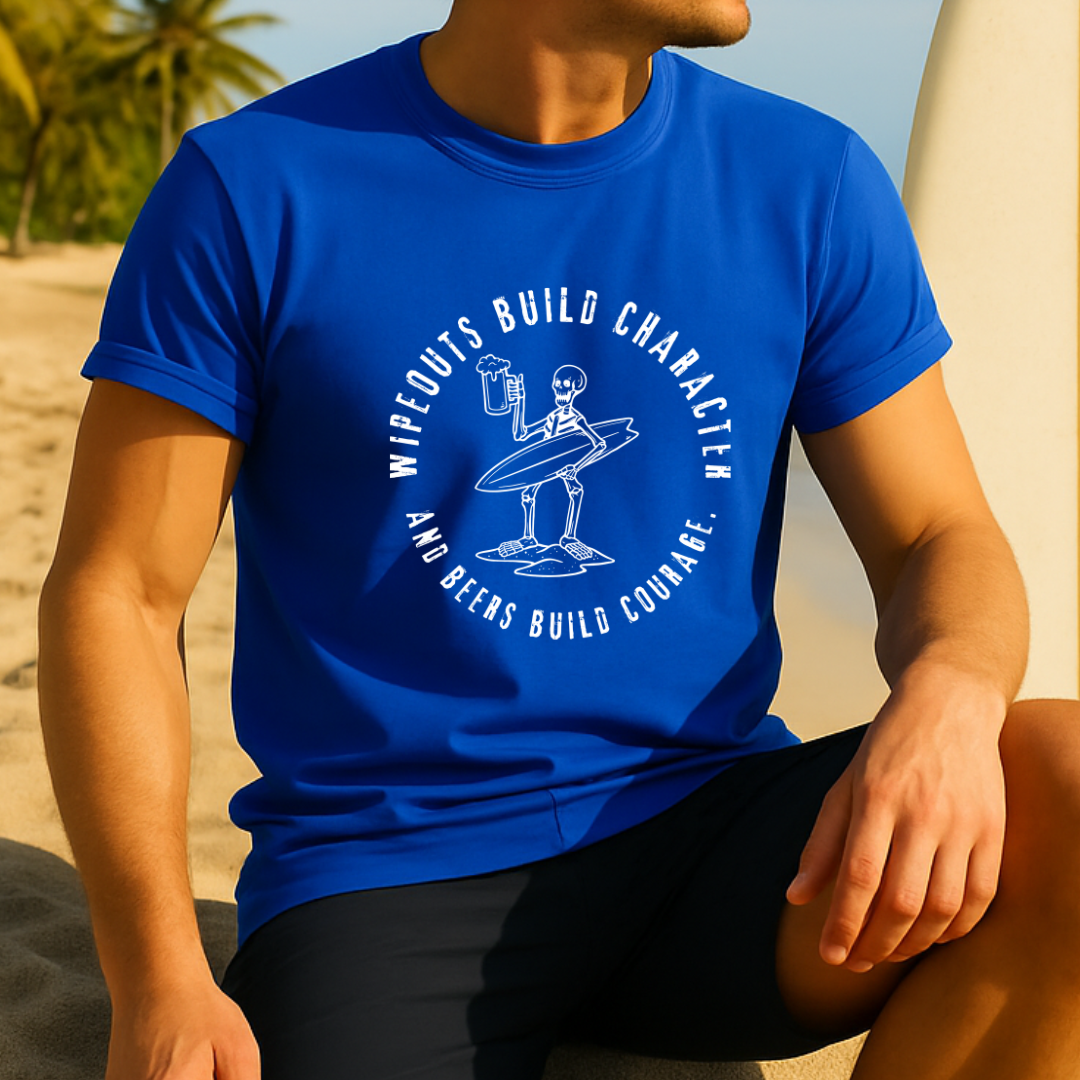 Character and Beer - T-Shirt