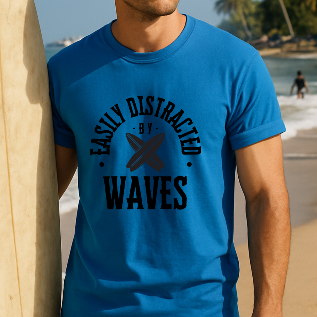 "Easily distracted" - T-Shirt