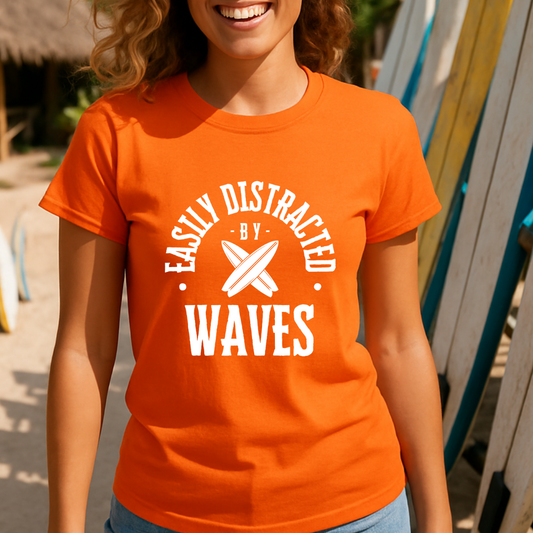 "Easily distracted" - T-Shirt
