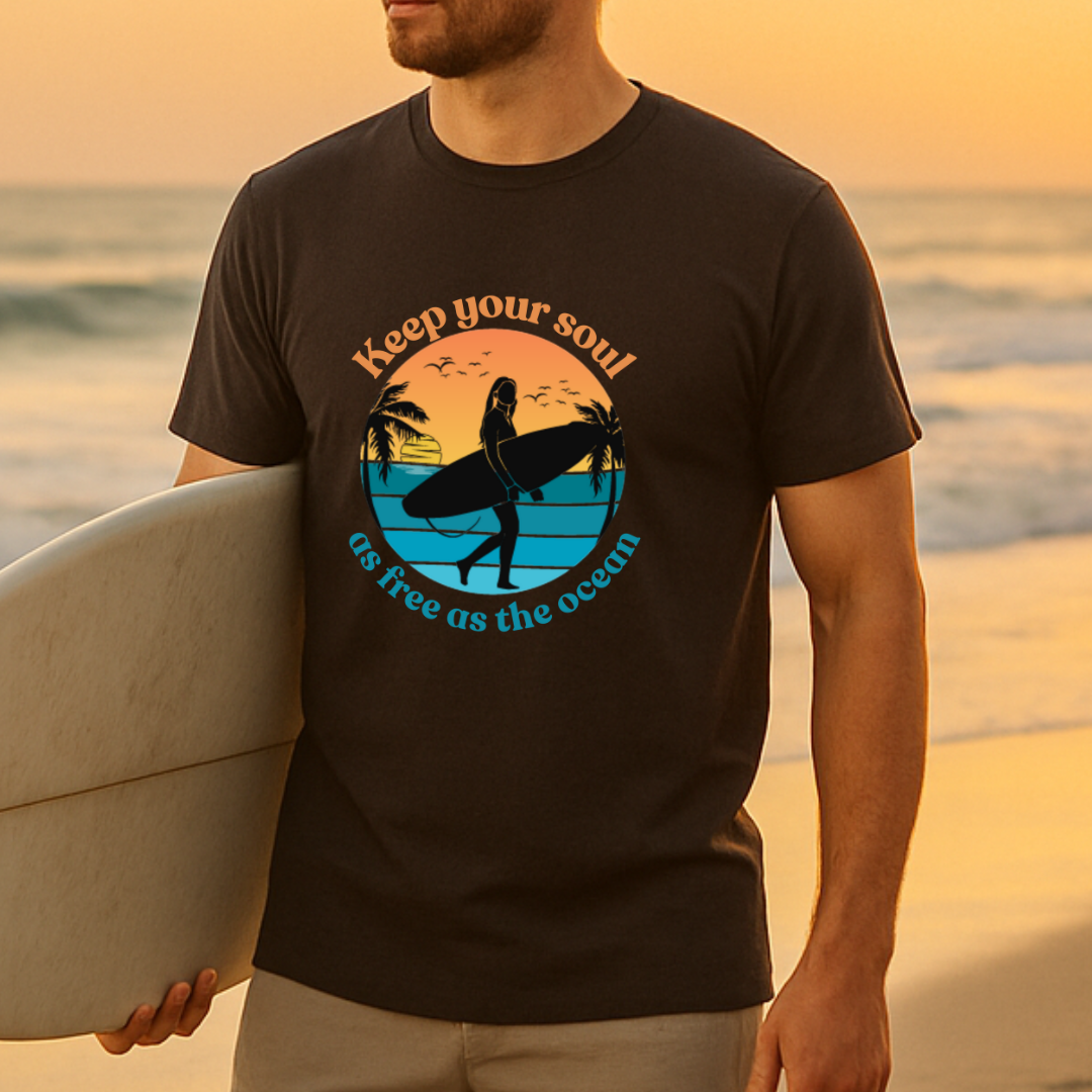 Free as the Ocean - T-Shirt