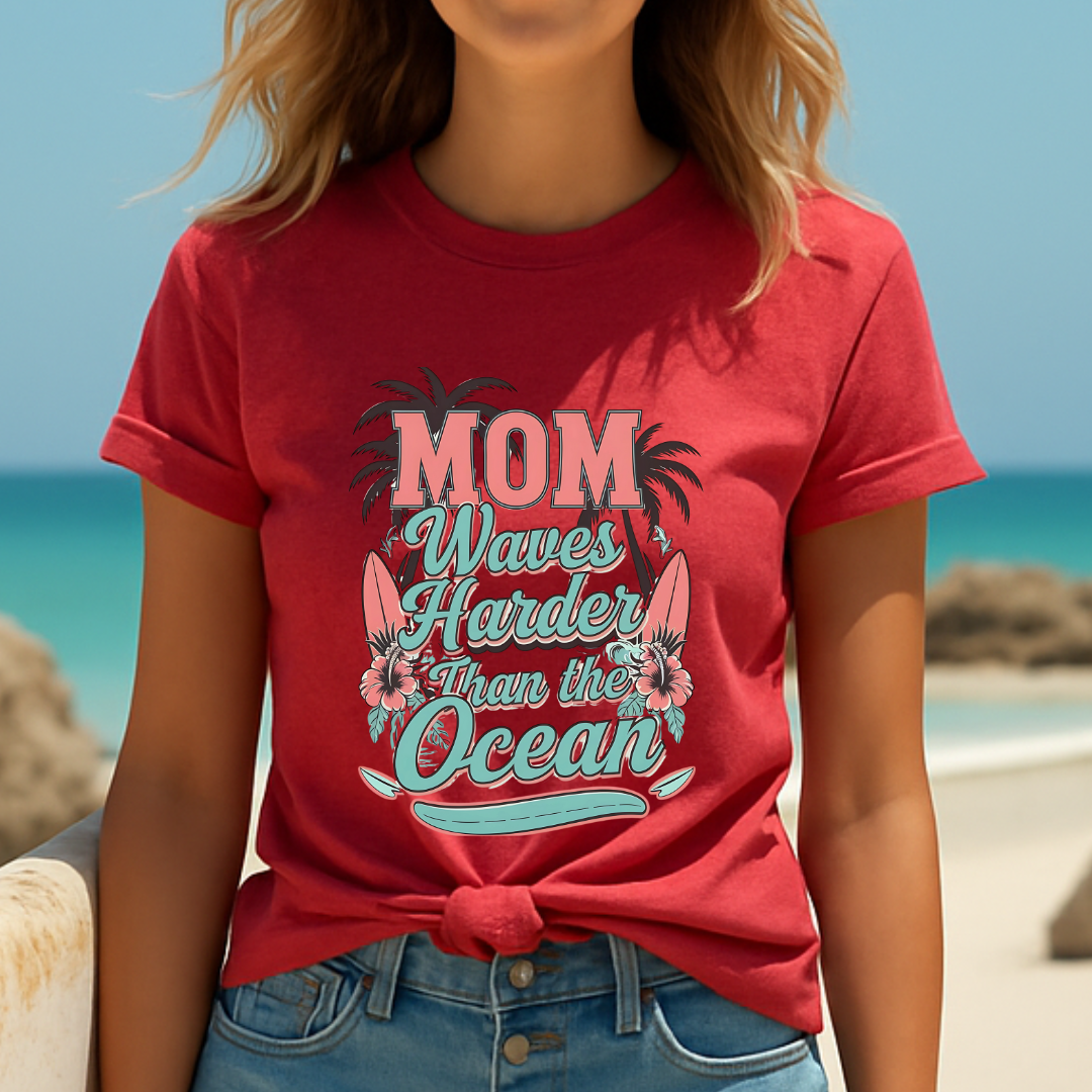 Mom Waves - T Shirt