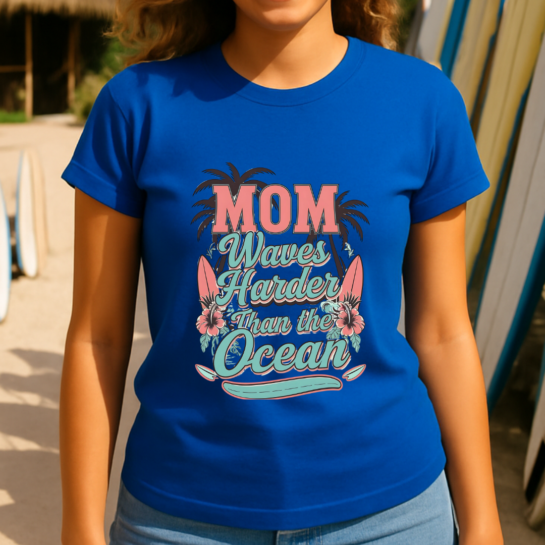 Mom Waves - T Shirt