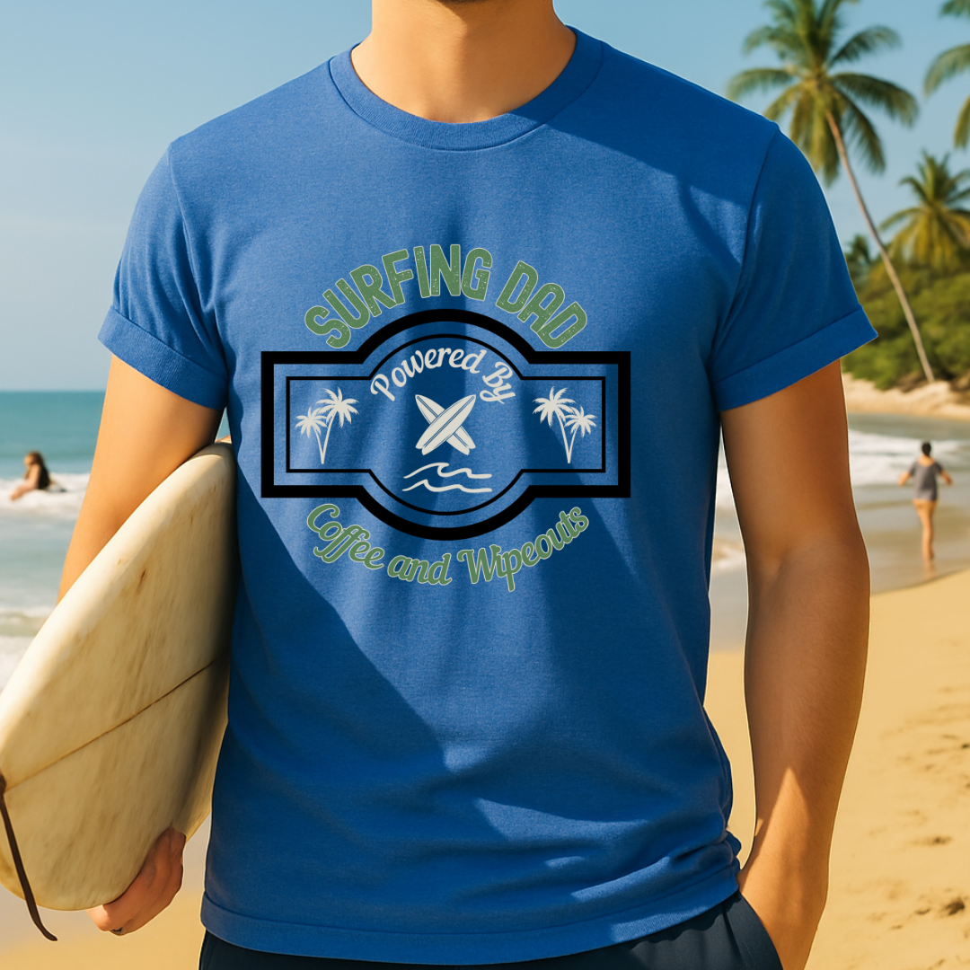 Surfing Dad - T-Shirt