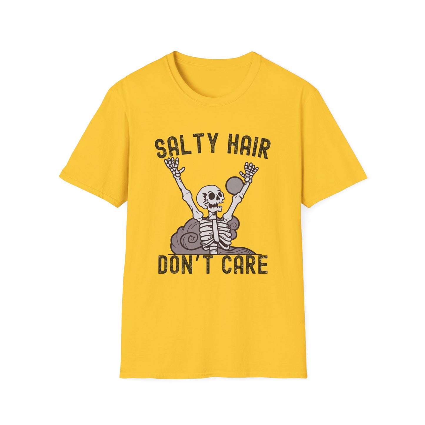 Salty Hair, don't care - T-Shirt