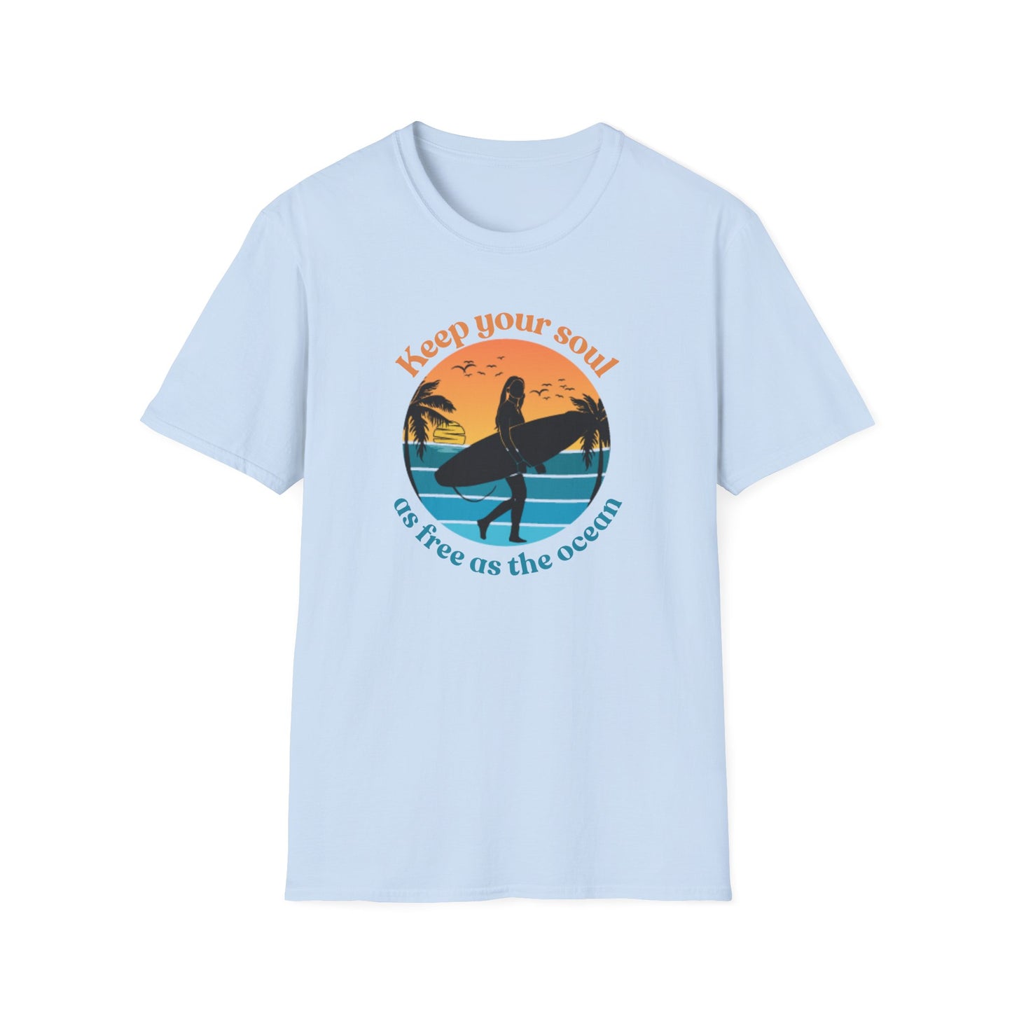 Free as the Ocean - T-Shirt