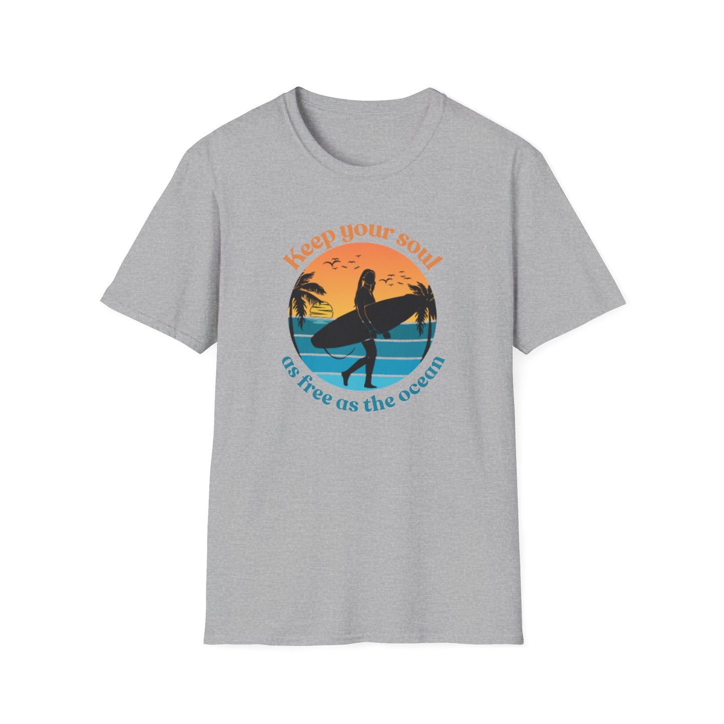 Free as the Ocean - T-Shirt