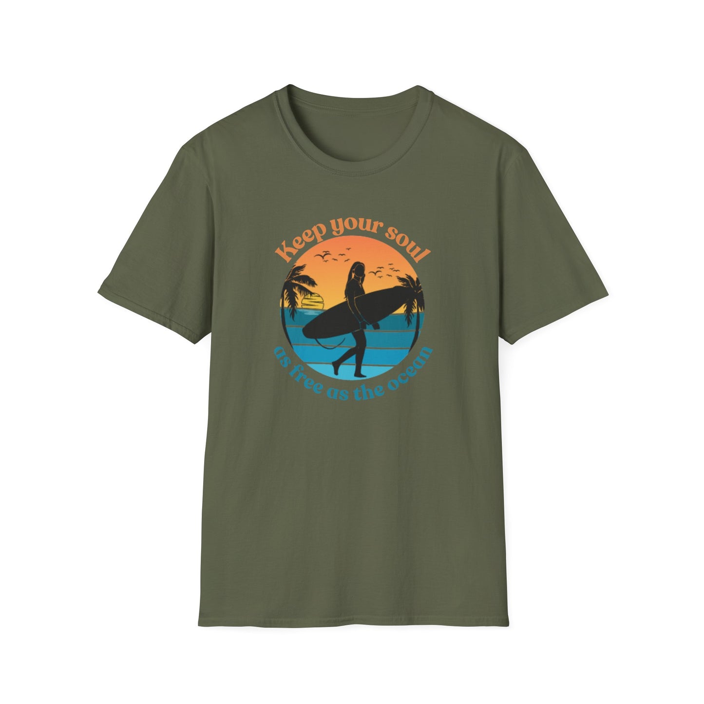 Free as the Ocean - T-Shirt