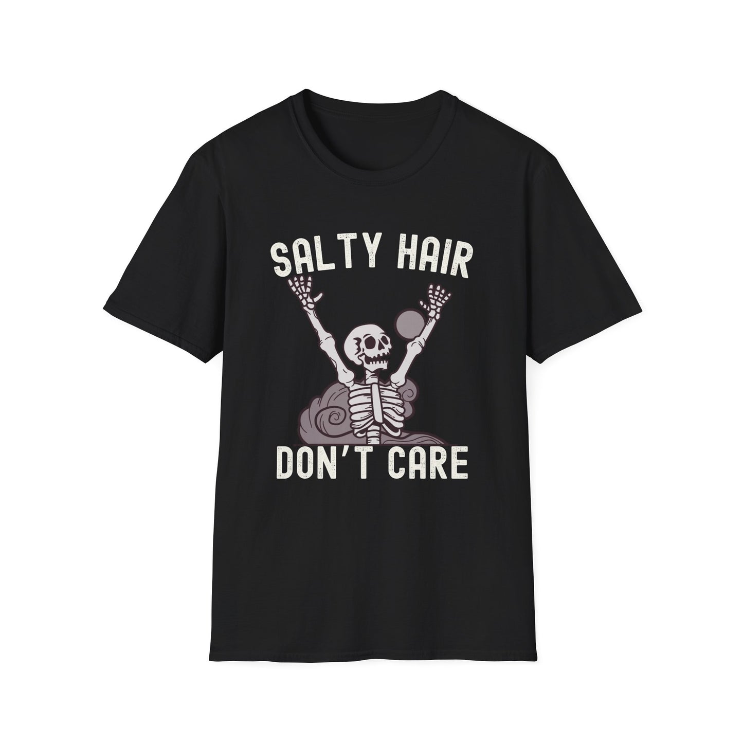Salty Hair, don't care - T-Shirt