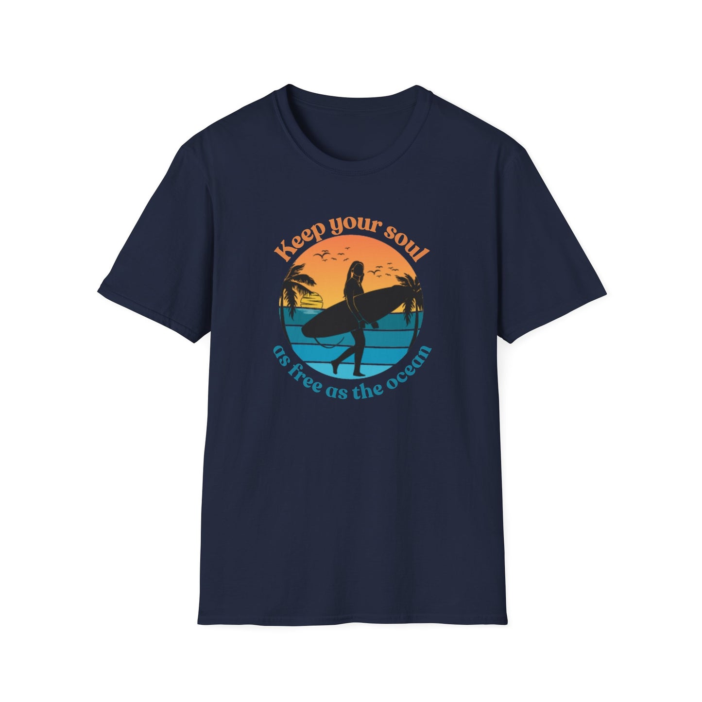 Free as the Ocean - T-Shirt