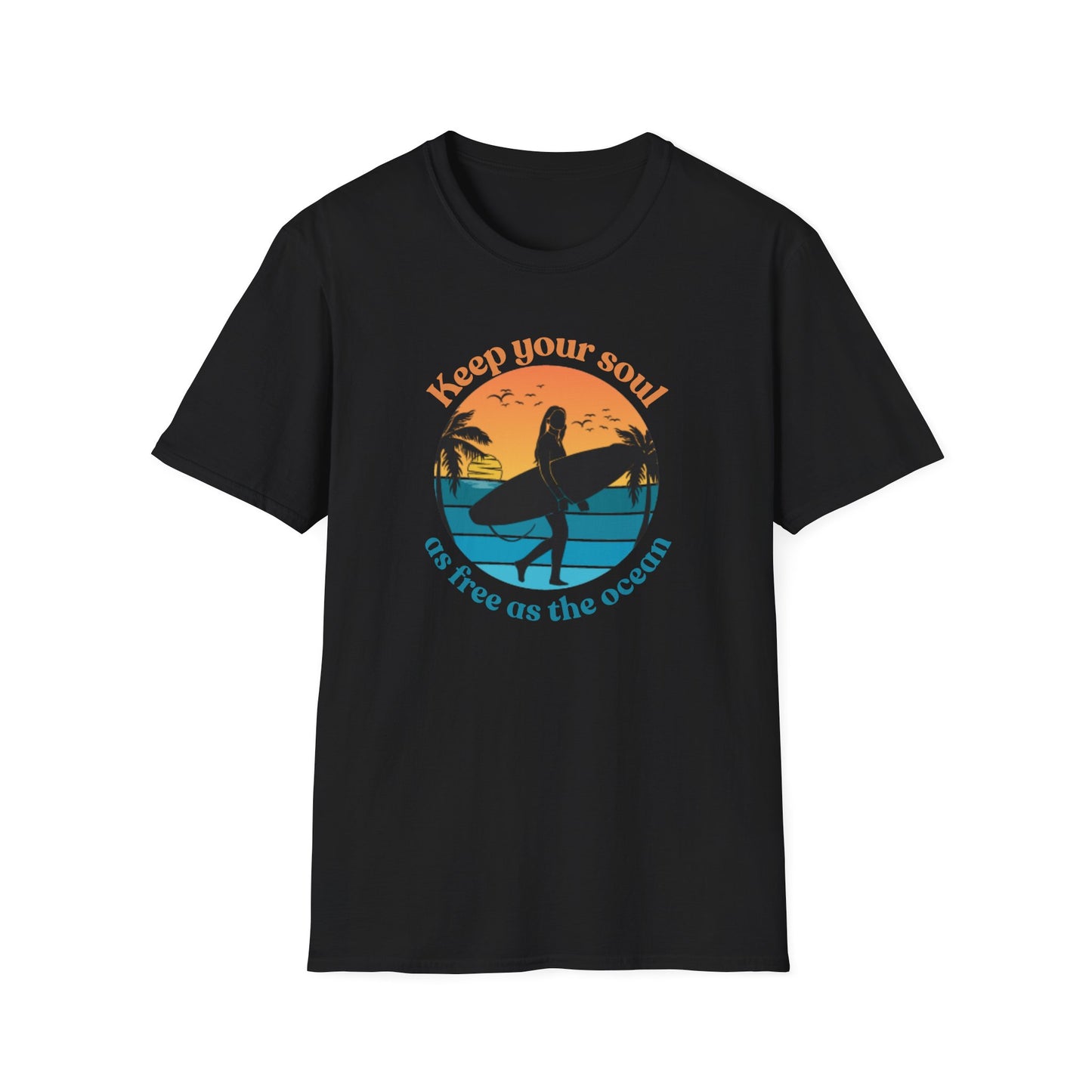 Free as the Ocean - T-Shirt