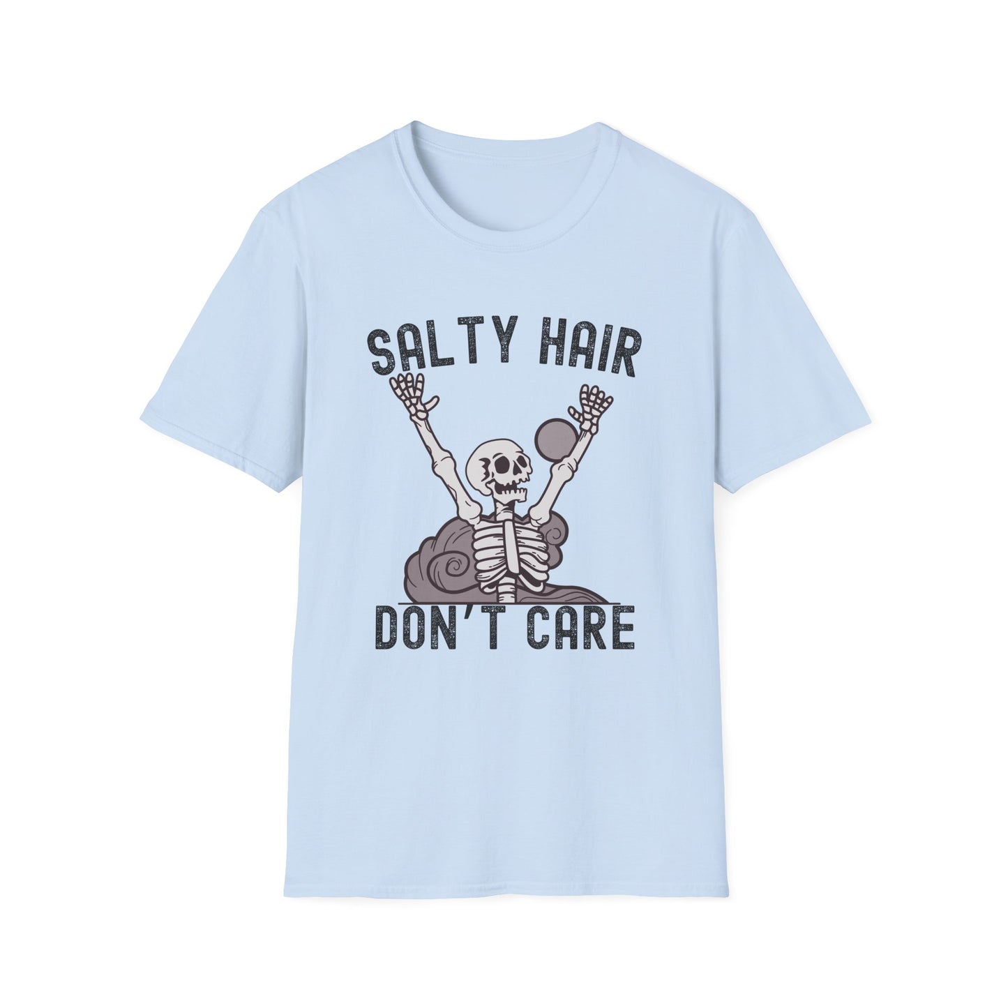 Salty Hair, don't care - T-Shirt