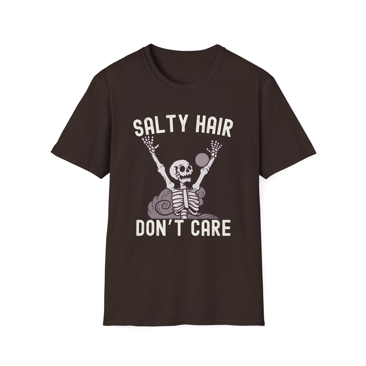 Salty Hair, don't care - T-Shirt
