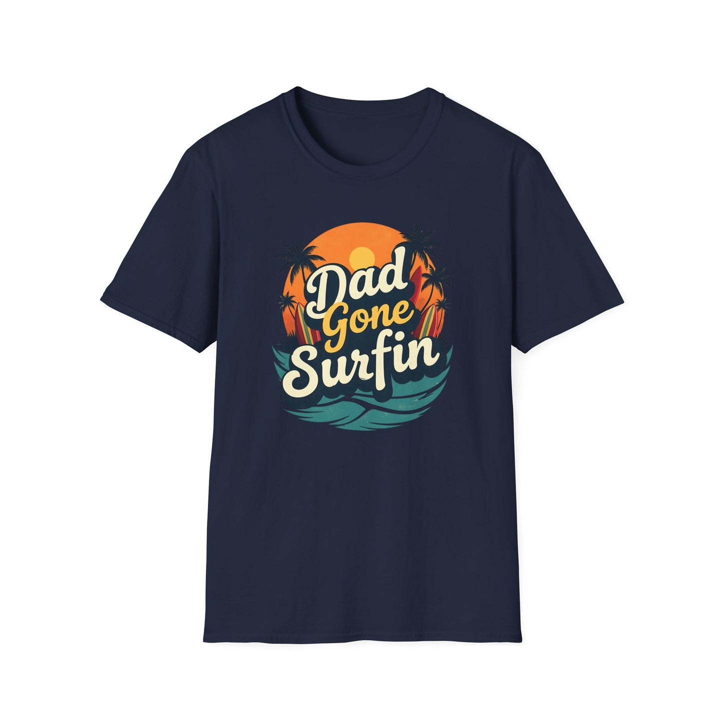 Dad Surfing - T-Shirt